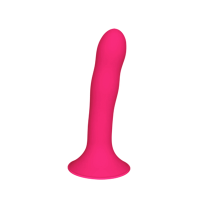 DILDO CON VENTOSA HITSENS 4 FUCSIA