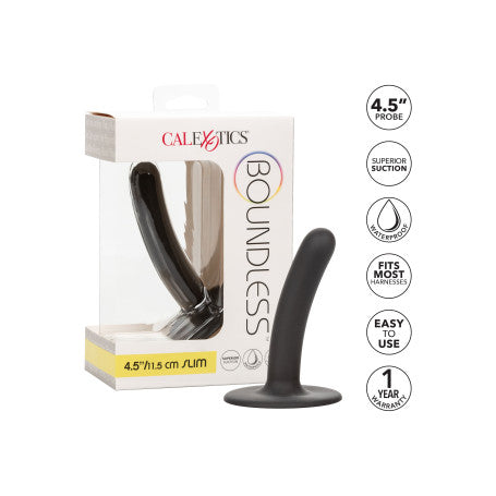 DILDO INDOSSABILE CON VENTOSA BOUNDLESS 4.5/11.5CM SLIM