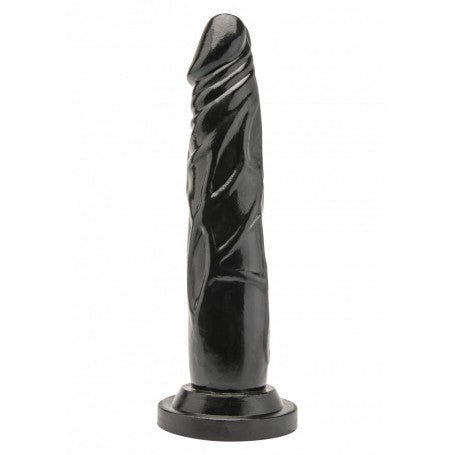 FALLO CON VENTOSA REALISTICO DILDO VAGINALE NERO COCK 7