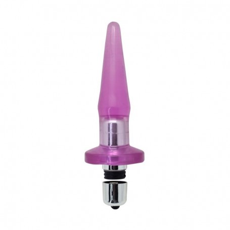 PLUG ANALE BUTT DILDO FALLO VIBRANTE VIBRATORE PINK SEX TOYS UOMO DONNA ROSA