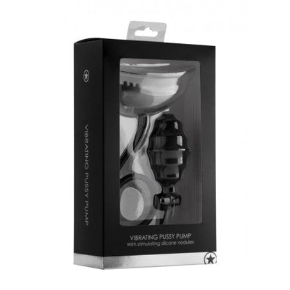 POMPA VAGINALE VIBRANTE VIBRATING PUSSY PUMP - BLACK