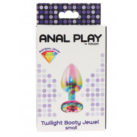 PLUG ANALE IN METALLO CON PIETRA TWILIGHT BOOTY JEWEL SMALL