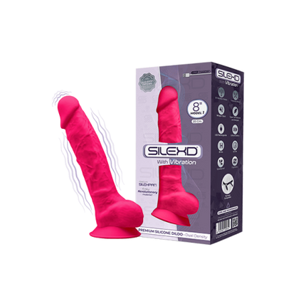 VIBRATORE REALISTICO CON VENTOSA MODEL 1 20 CM PINK